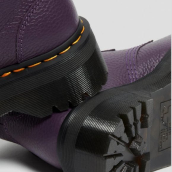 Dr Martens DEVON HEART PLATFORM Boots Rare Find Soft Rich Leather Comfortable - Picture 8 of 12